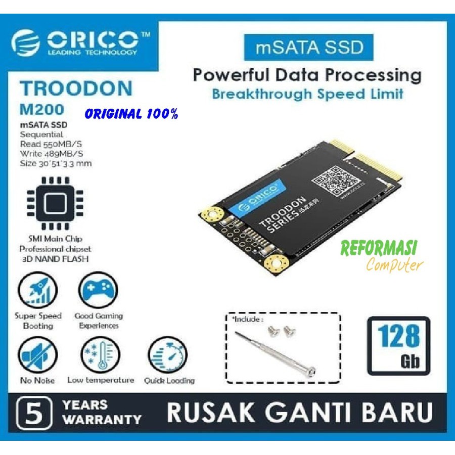 ORICO mSATA SSD - M200-128GB