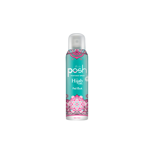 Posh Hijab Spray Cologne Pink Blush Botol 150 ml - Gambar 3