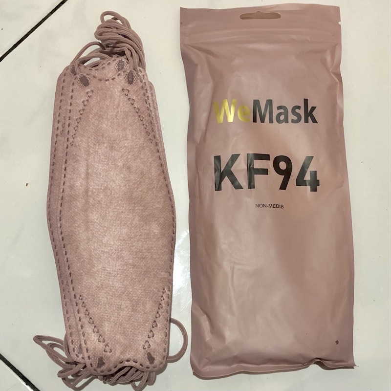 MASKER KF94 MOUSON EMBOSS EARLOOP KOREA 4PLY MASKER MOUSON 4D IMPORT PER SACHET