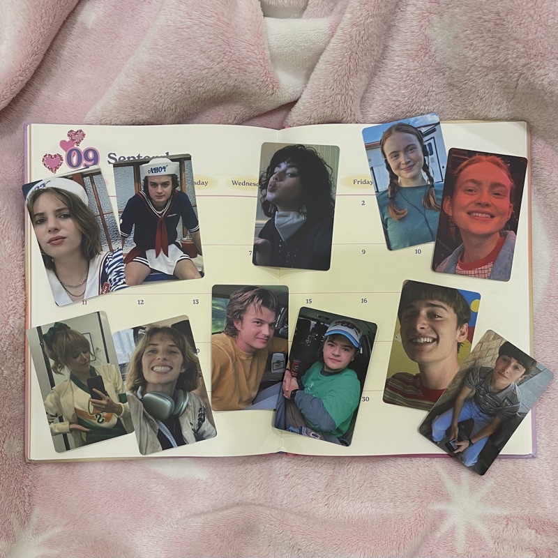 stranger things photocard