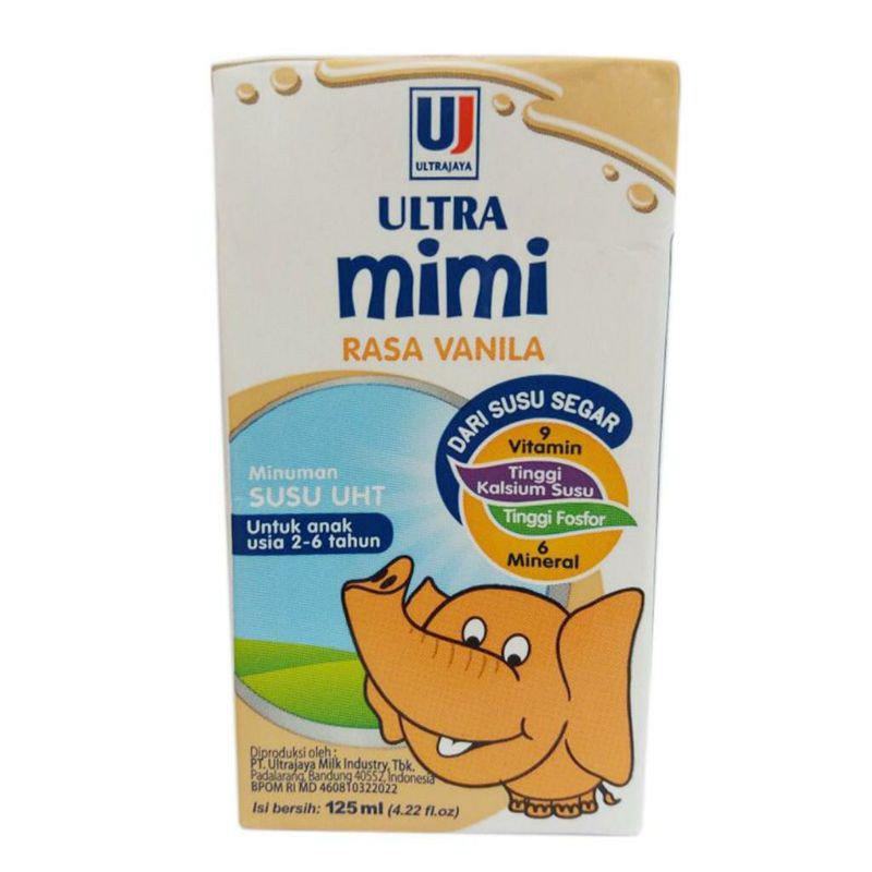 

ULTRA MIMI RASA VANILLA 125ML