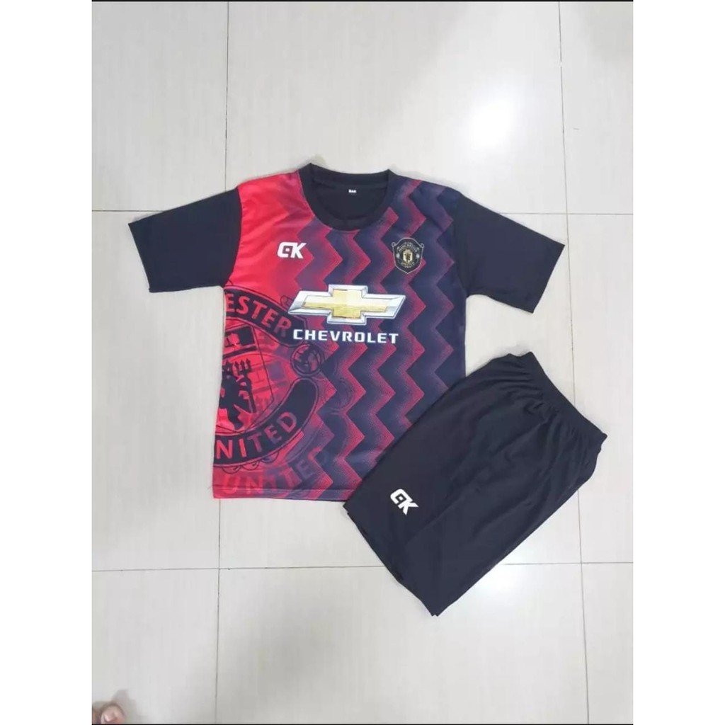 sevenli jersey /SETELAN BAJU BOLA ANAK SETELAN KAOS BOLA ANAK SML/MU