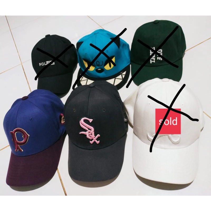topi mlb pirates & sox second original