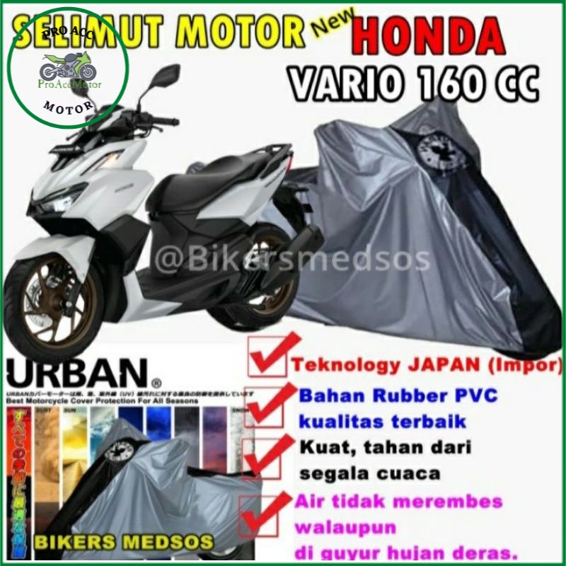 Cover sarung mantel Motor Honda New adv 160 pcx 160 Vario 160 New nmax aerox  urban jumbo