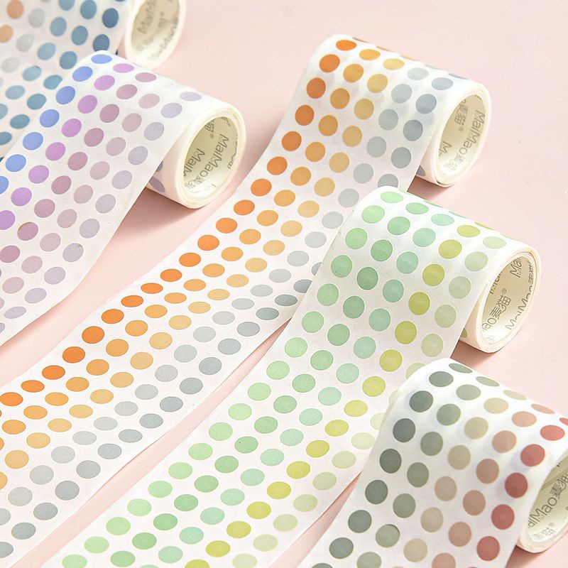 

1rol isolasiselotip washi motif pohon bunga morandi untuk dekorasi