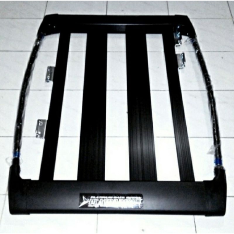 PAKET RACK ATAS CROSS BAR MODEL JEPIT 140CM MOBIL LUXIO & GRAND MAX PLATINUM