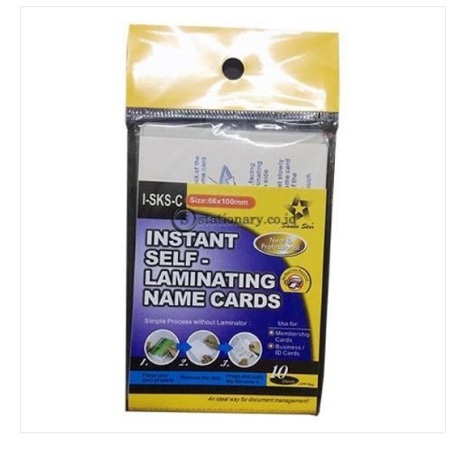

Sanko Plastik Laminating Instant Self Laminating KTP (66X100mm) I-SKS-