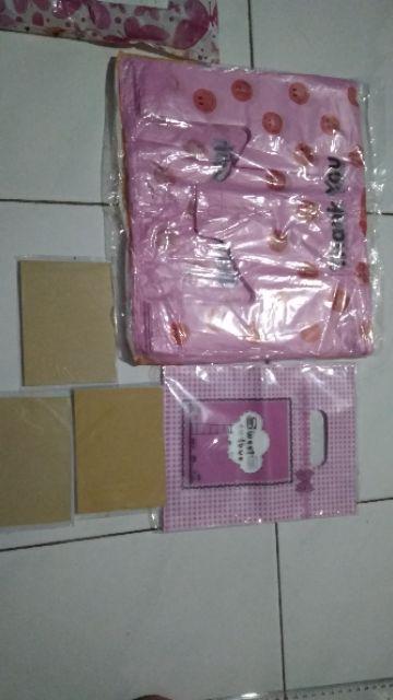 Kantong Plastik Kresek Motif Olshop Kecil<br />ukuran 15x 20 Cm