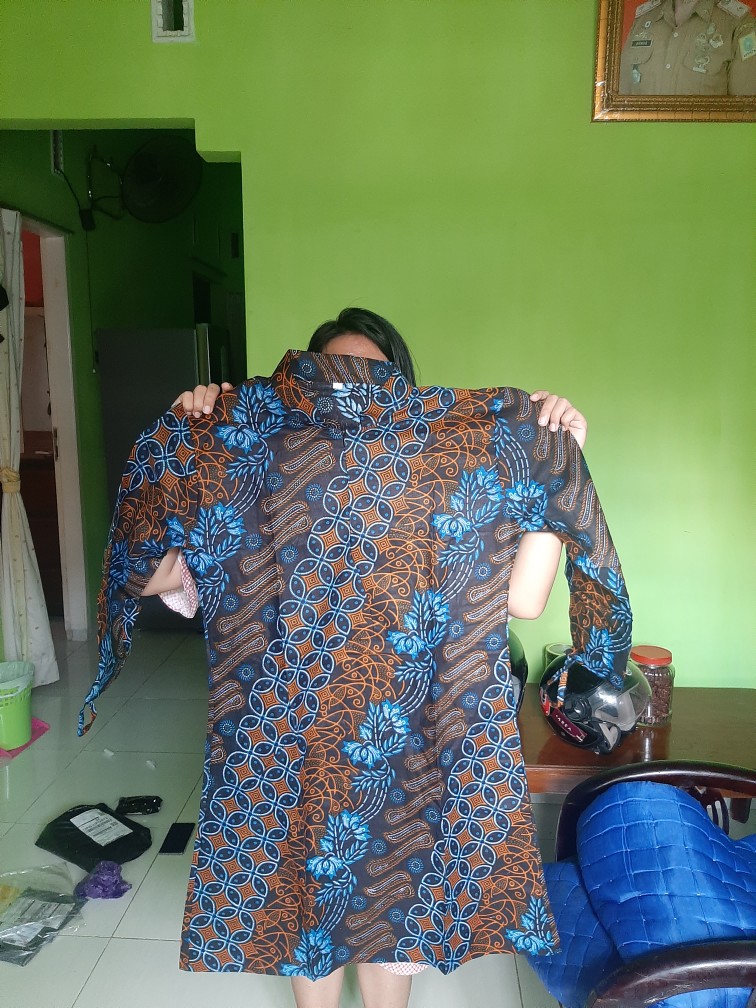 Tunik Batik Seno Biru