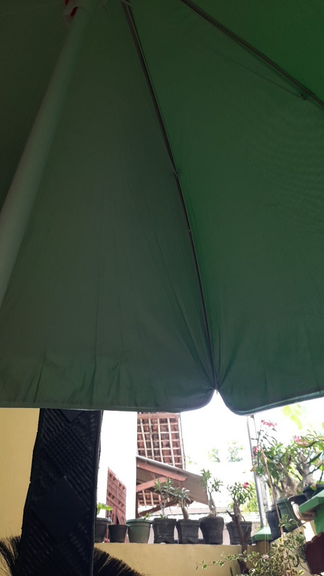 Payung Tenda Pantai 170cm Polos Double (2 Lapis/ 2 Layer/2 Helai) Anti-uv