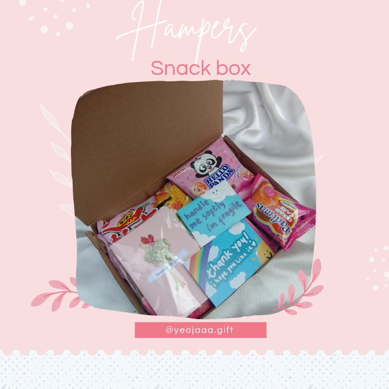 

PROMO SNACK BOX TERMURAH/PAKET HEMAT/GIFT BOX/HAMPERS/HADIAH WISUDA