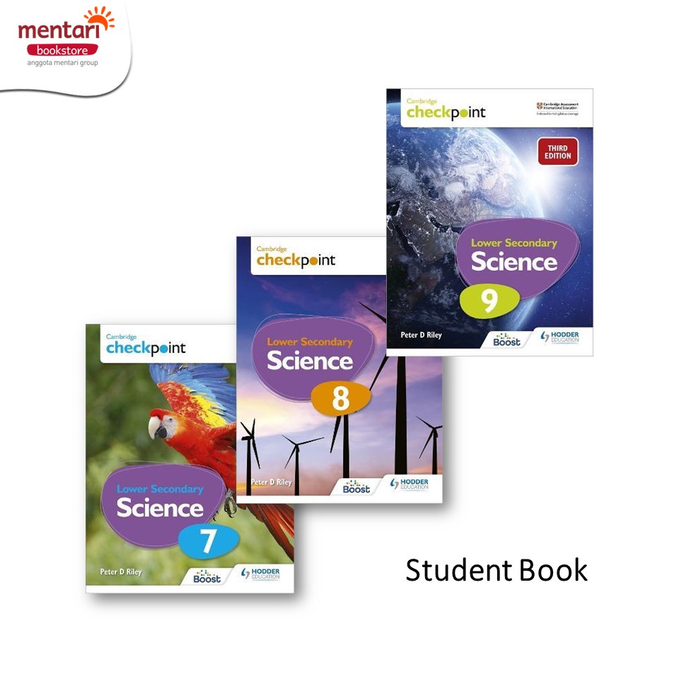 Cambridge Checkpoint Lower Secondary Science Student Book  (3rd Edition)| Buku Pelajaran Sains Level