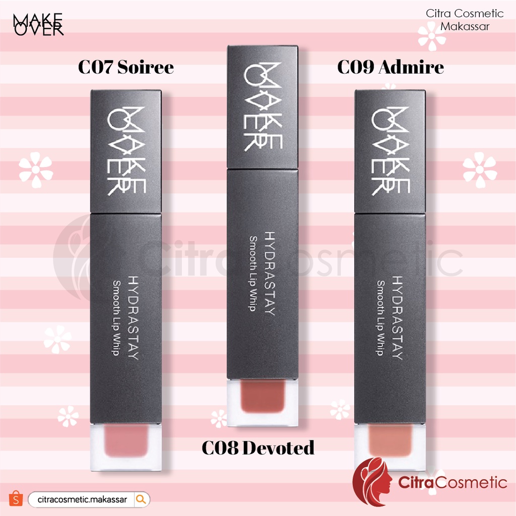 Make Over Hydrastay Smooth Lip Whip Series