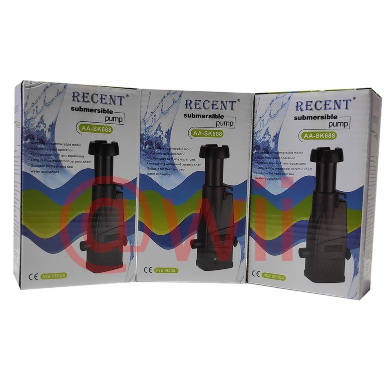 skimmer surface filter pompa recent aa sk 688 aquarium aquascape