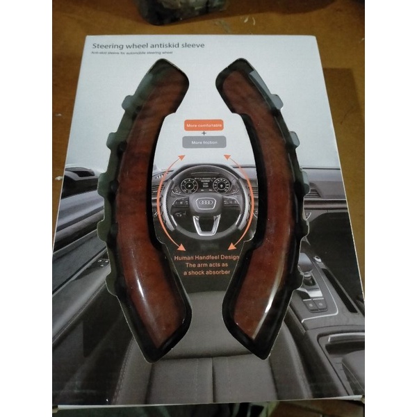 Panel stir mobil/pegangan stir mobil kayu dan carbon