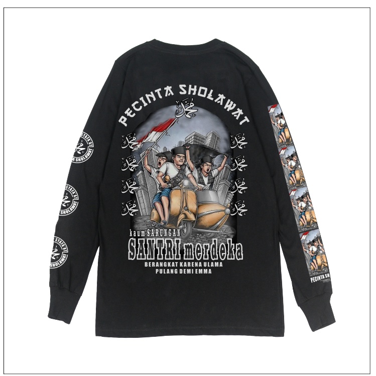 kaos pecinta sholawat MAFISH PHB SYEKHERMANIA PENIKMAT SHOLAWAT ORIGINAL panjang pendek distro murah