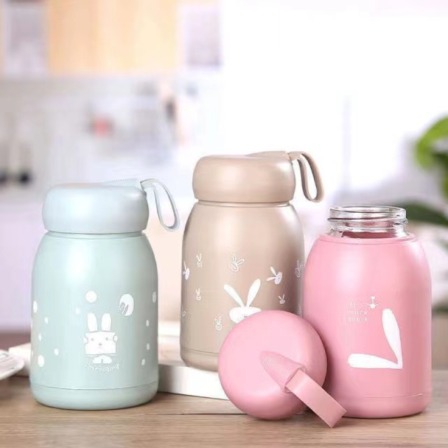 SB168 Botol Minum Kaca Cangkir Korea Mini 350ML BPA FREE