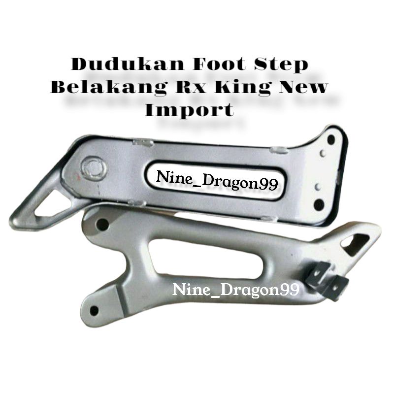 Dudukan Foot Step Belakang Rx King New Sepasang Import