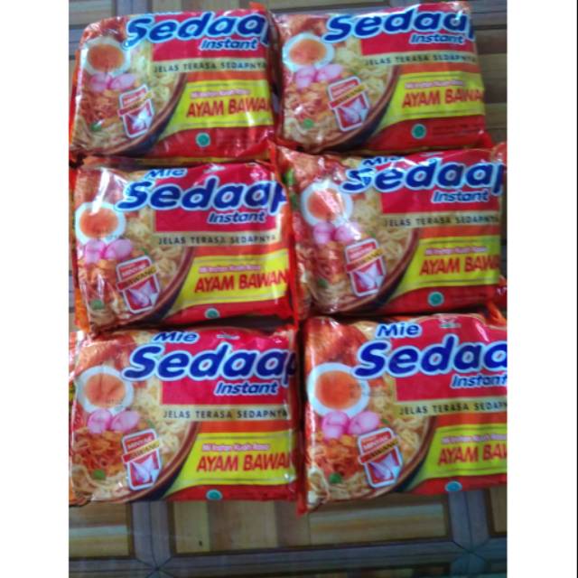 

MIE SEDAAP INSTAN/3PCS