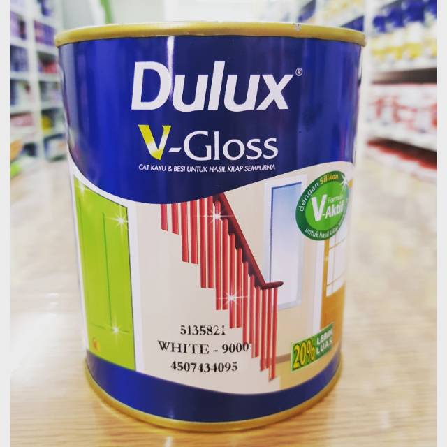 Cat Minyak Dulux V Gloss 1 Kg Warna Standard Shopee Indonesia