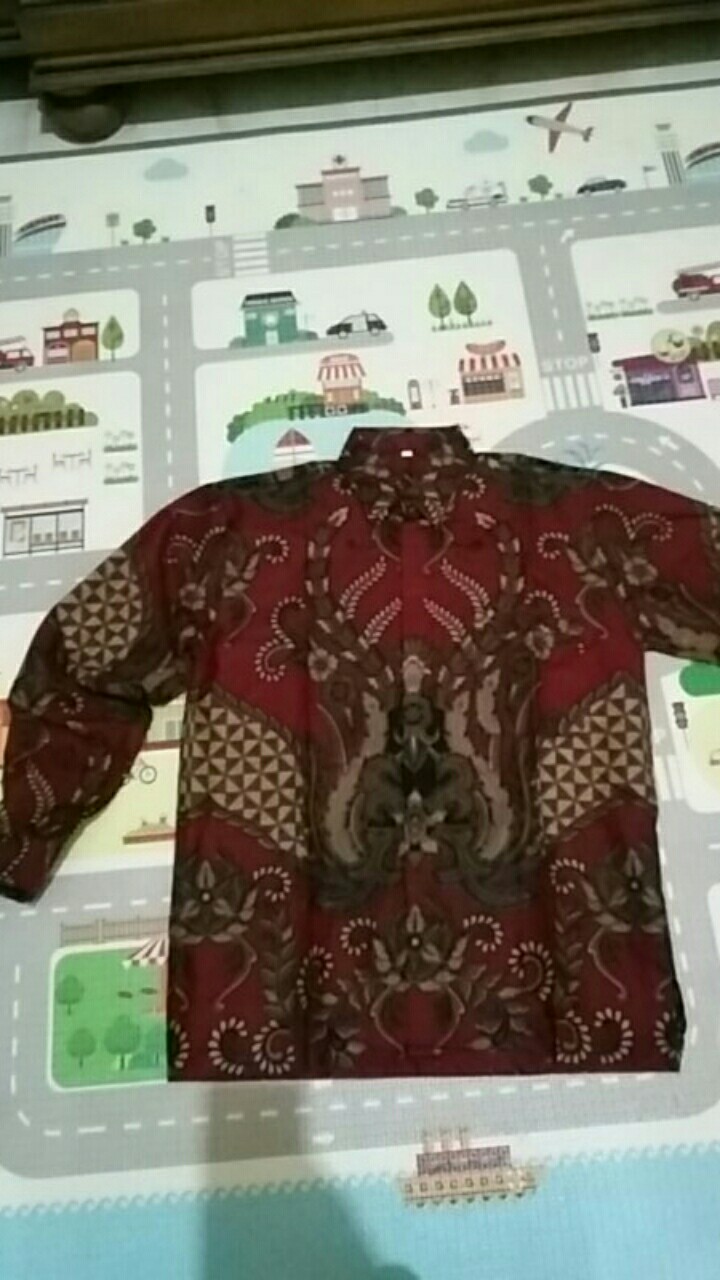 Kemeja Batik Pria Lengan Panjang Big Size Jumbo M.l.xl.xxl.3xl.4xl.5xl.6xl.7xl.8xl.9xl.10xl