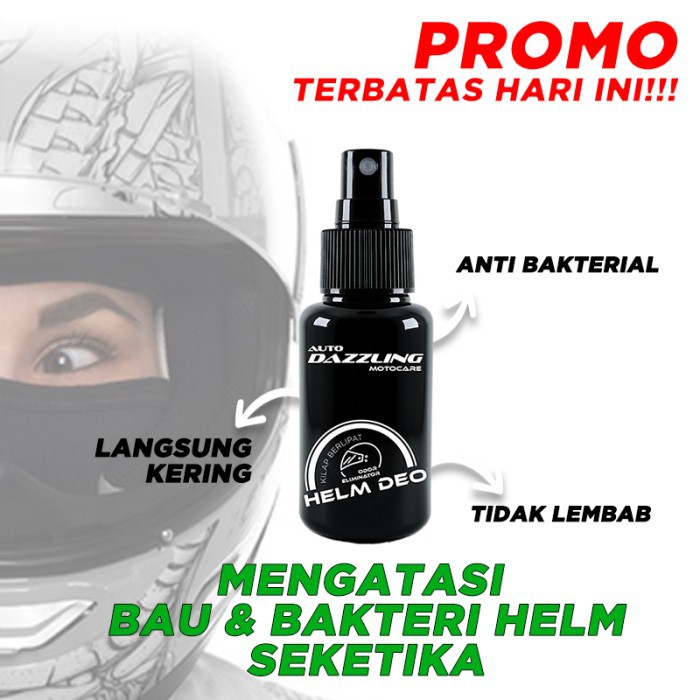 Parfum Helm Wangi Anti Bakteri Pewangi Pengharum Penghilang Bau Helm Helm Deo Parfum Helm Penghilang Bau dan Anti Bacterial Tidak Lembab Auto Dazzling