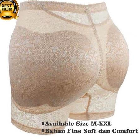 SALEE.. Celana Dalam Busa Pembesar Bokong Dan Pinggul/CD Busa Pantat Dan Pinggul