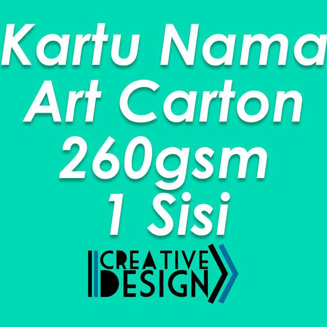 

GRATIS ONGKIR Cetak Kartu Nama Art Carton 260 Gsm ( 1 Sisi ) ZD415