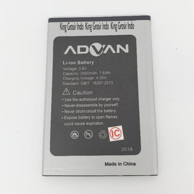 Baterai ADVAN S5E NXT Original OEM Battery Advan S5ENXT