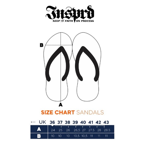 SANDAL JEPIT INSPIRED 27 | WARNING #1 BLACK