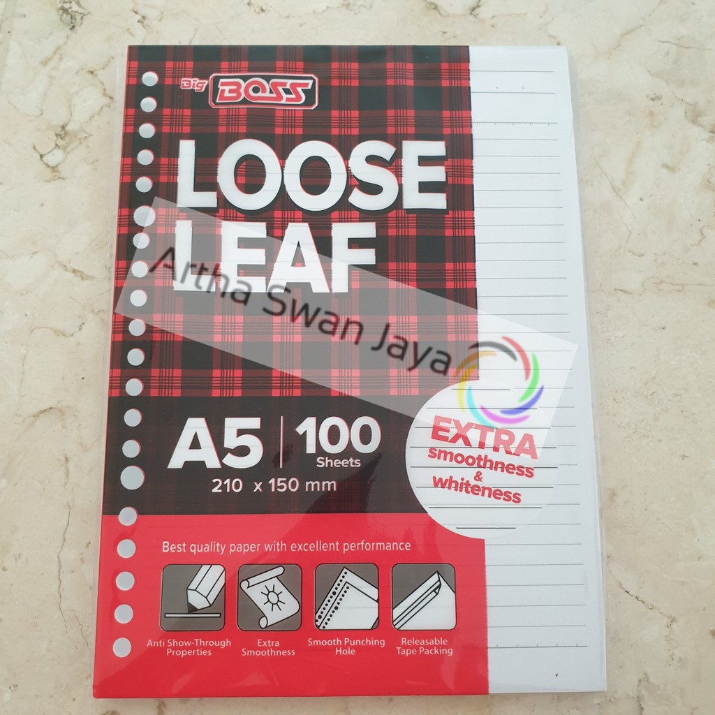

Loose Leaf B5 100 lembar