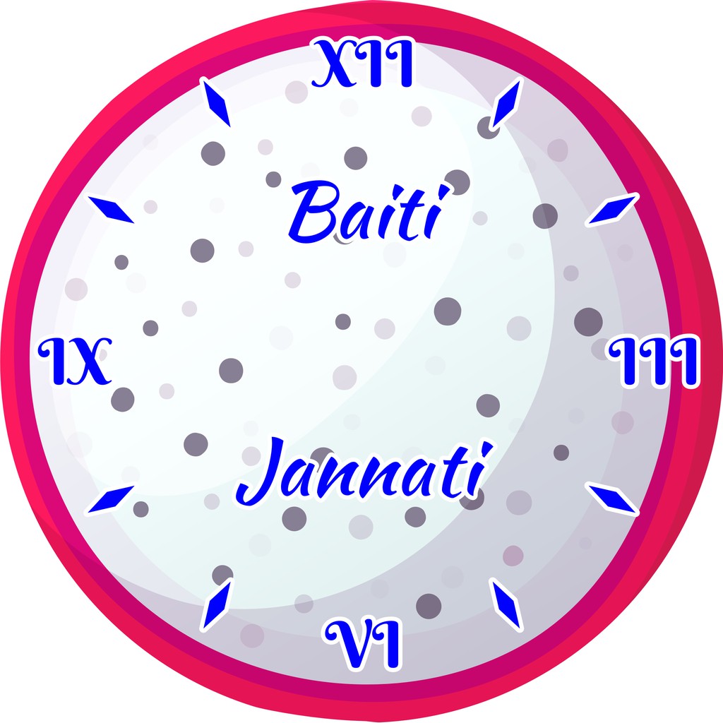 JAM DINDING MOTIF BUAH NAGA