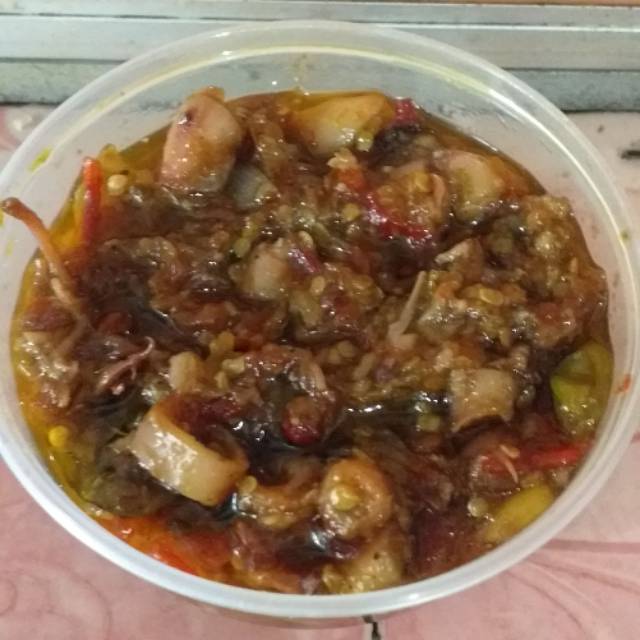 

Sambal cumi homemade