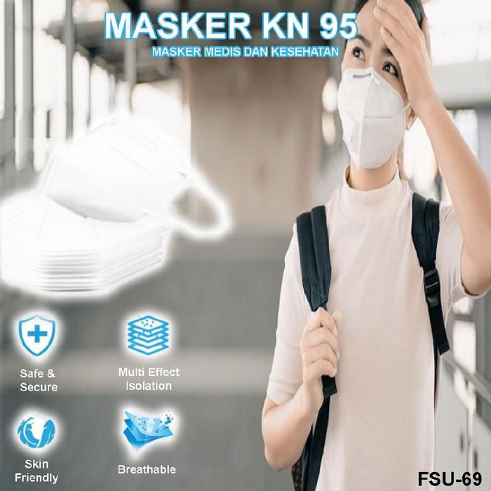 peralatan keren FSU-69 Masker KN anti debu virus sekali pakai