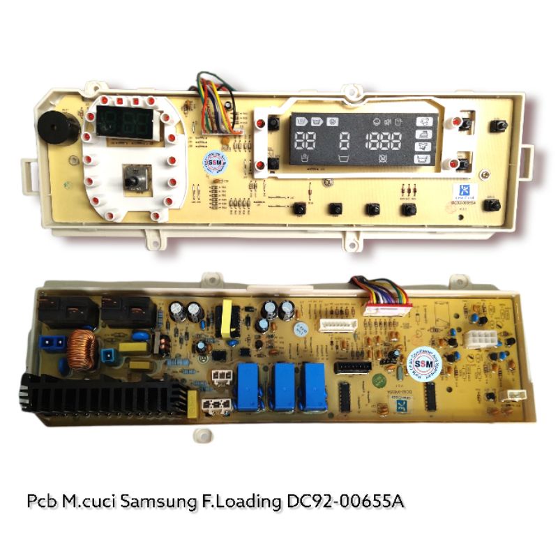 PCB MODUL MESIN CUCI SAMSUNG FRONT LOADING ECO BUBBLE 8.5 KG WF1854WPC / DC 92-00655A