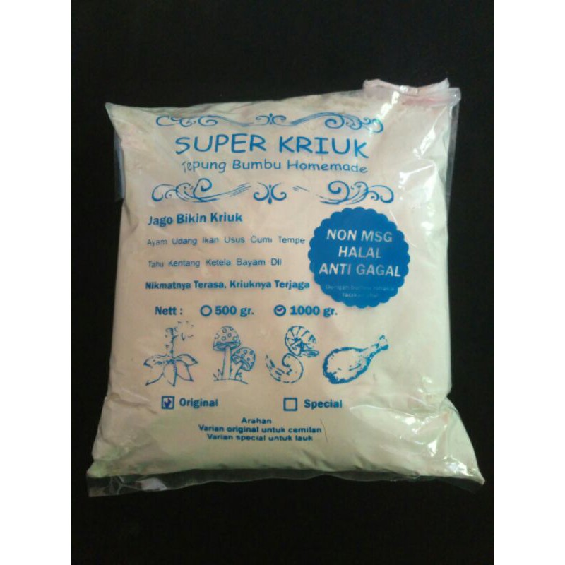 

Tepung krispi Serbaguna