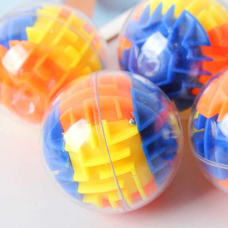 Mary 3-D Maze Walking Bead Cube Dekompresi Magic-Cube Puzzle Sensory Fidget Untuk Kecerdasan Kreatif Untuk Anak Laki-Laki G