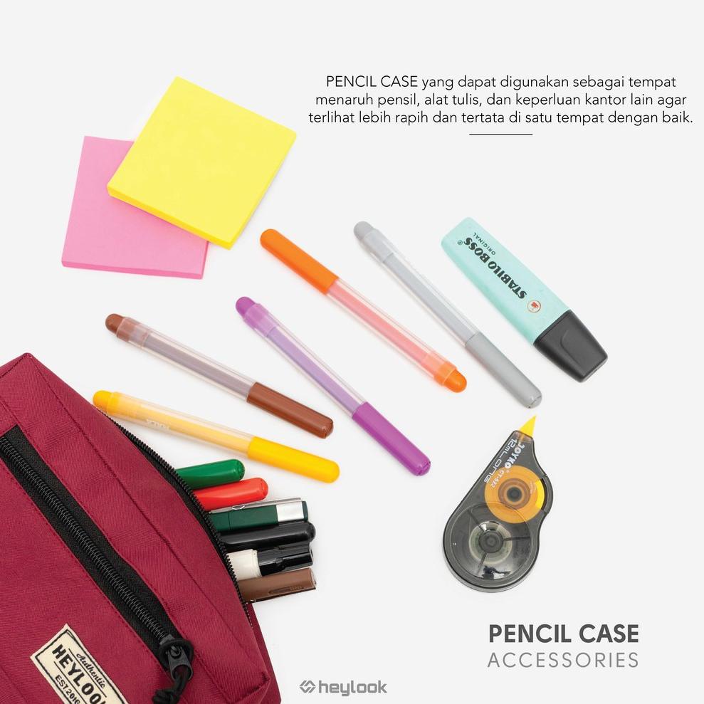 

Barang Bagus Premium Kotak Tempat Pensil Wadah ATK Pria Wanita Pencil Case Muat Banyak Tempat Penyimpanan Alat Tulis Kantor Simple Anak Dewasa Terbaru .,.,.,.,