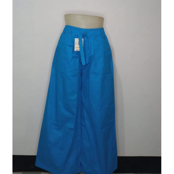 Kulot polos bahan katun stret-Tosca