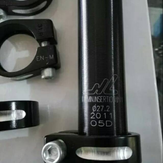 ukuran clamp seatpost