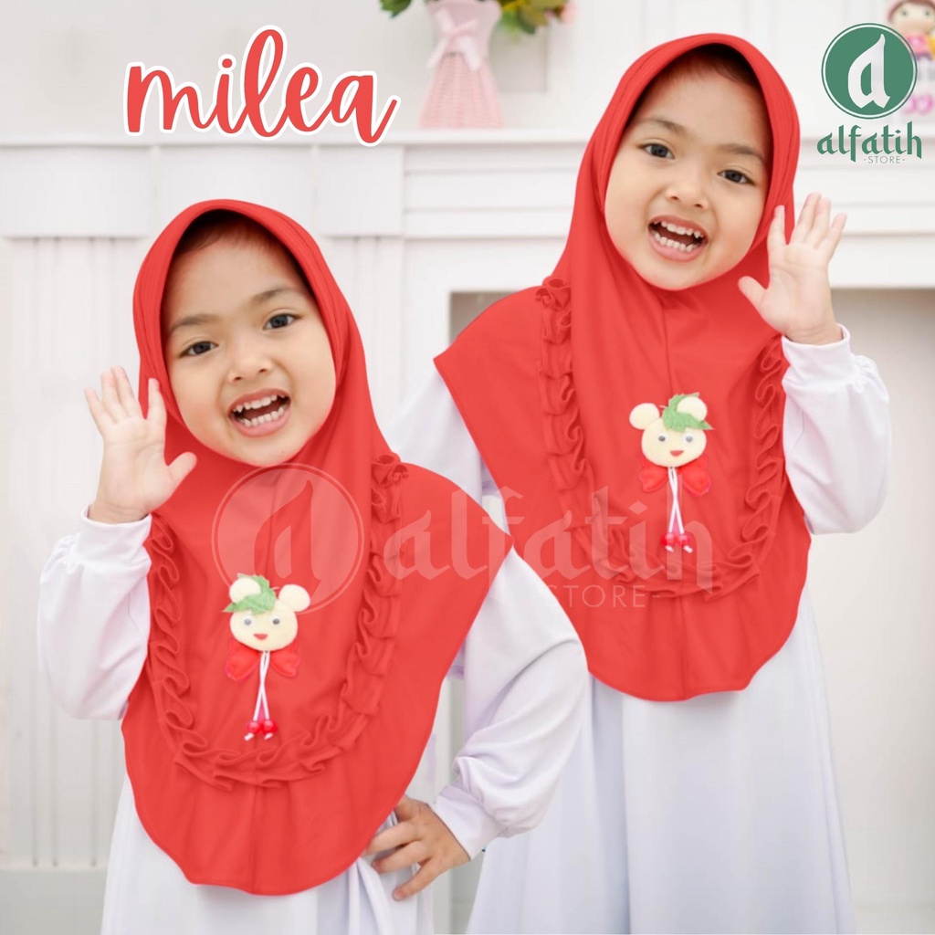 JILBAB ANAK TK - SD MILEA BONEKA / BONEKA / JILBAB ANAK USIA 4-7 TAHUN / PAKAIAN MUSLIMANAK PEREMPUAN / KERUDUNG ANAK TK / HIJAB ANAK TK-SD KHIMAR ANAK