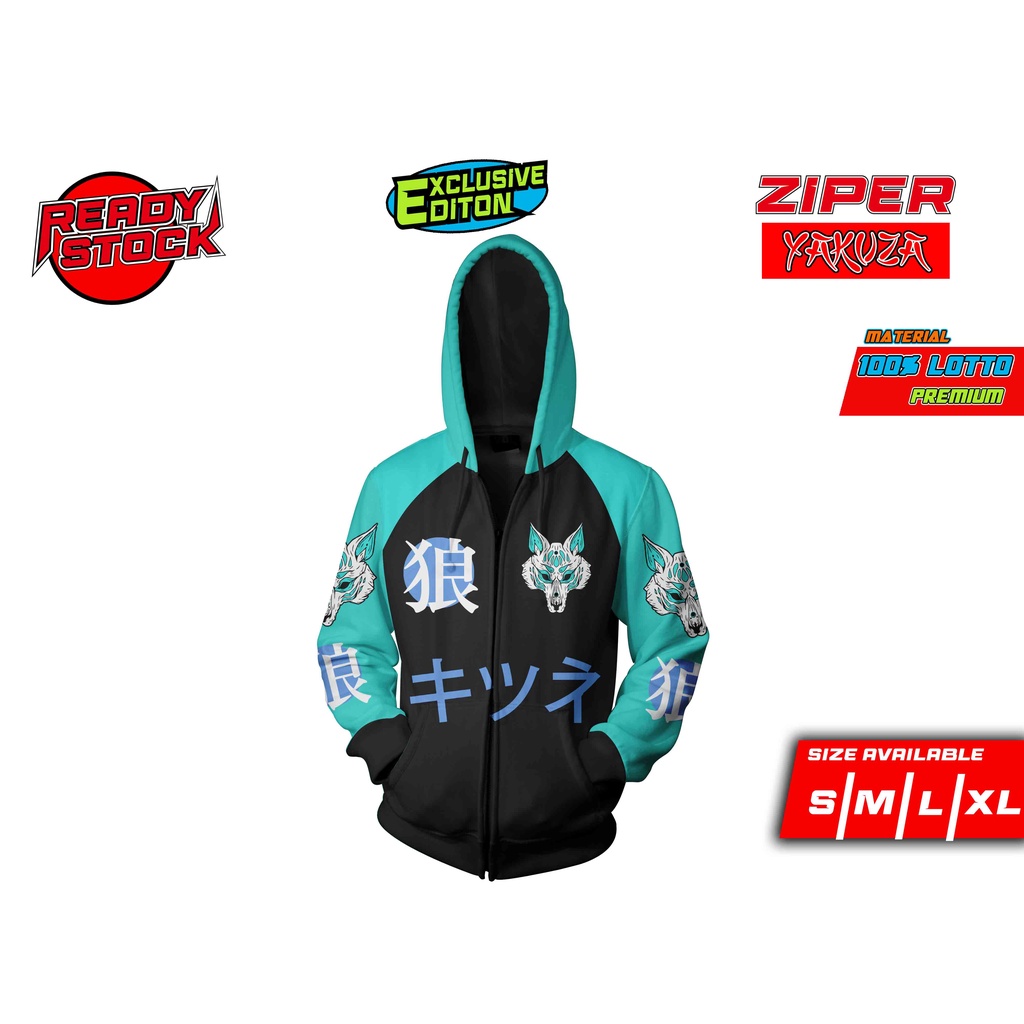 ZIPPER  JAKET RACING PRO X  YAKUZA WOLF LIMITED EDITION