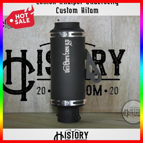 ✅ Knalpot motor XSR 155 PANJANG / SIDE EXHAUST XSR155 / LONG EXHAUST HITAM ⭐⭐⭐⭐⭐