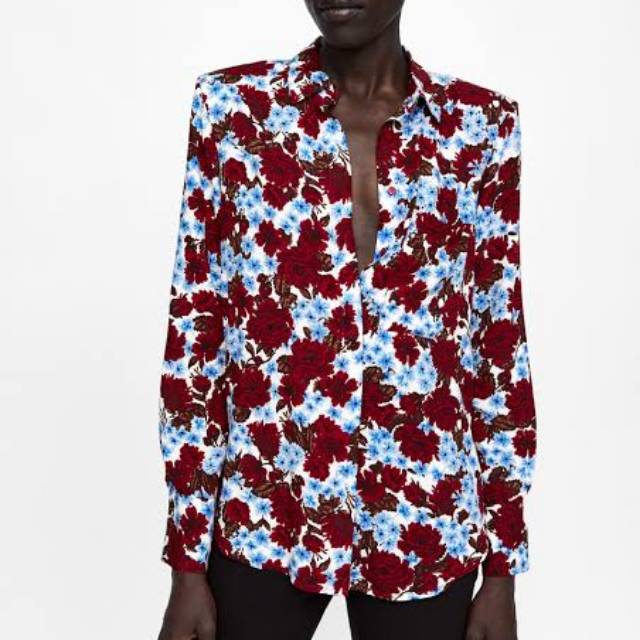 ZARA Floral Shirt