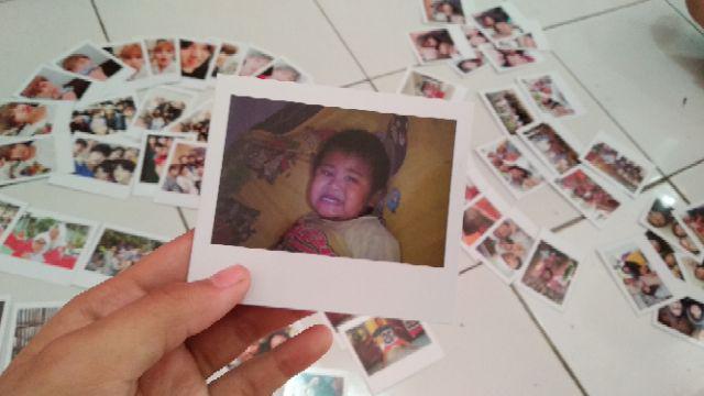 Craftpedia Cetak Polaroid 3 Bentuk (potrait, Square, Landscape)
