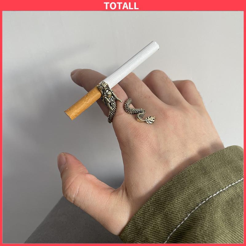 COD Cincin Holder Rokok Bentuk Naga Untuk Hadiah-Totall