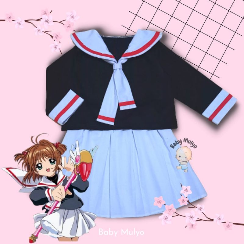 Costume High Quality Japan Anime School Uniform Seifuku // Kostum Seragam Anime