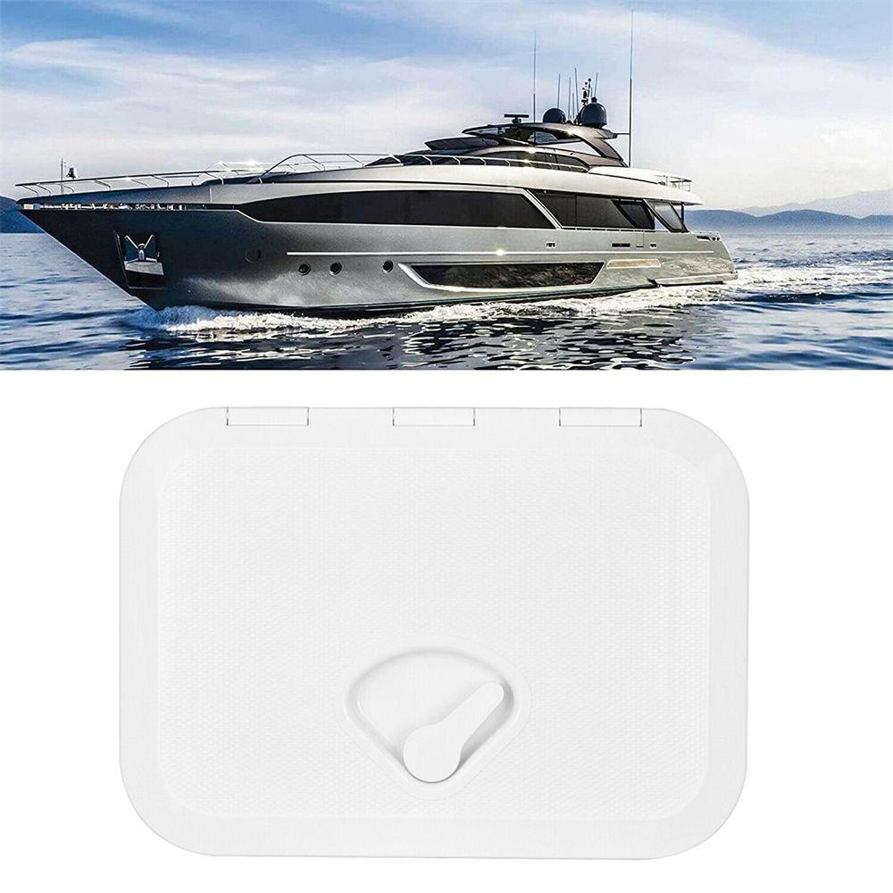 Populer Deck Cover Tutup Yacht Putih Deck Plate270 * 375mm Boat RV