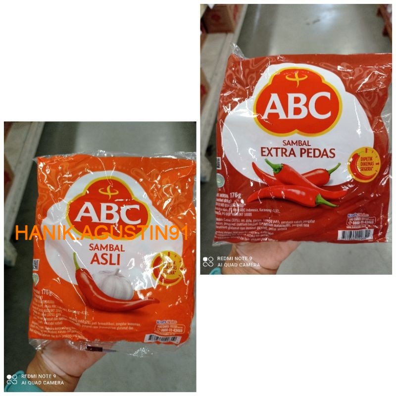 

Saus Sachet ABC Ekstra Pedas / ABC sambal asli (Isi 22 Sachet)