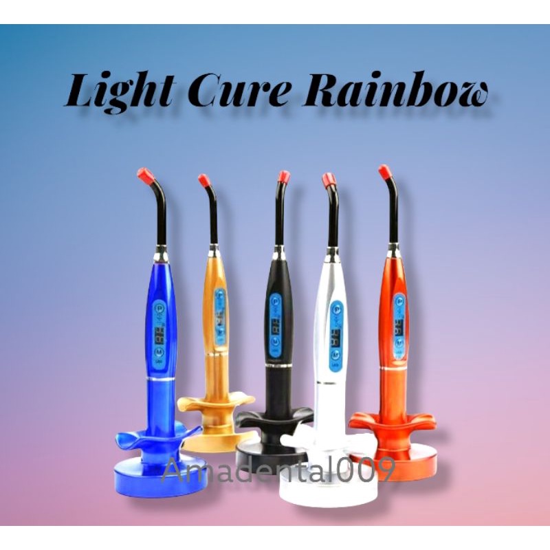 LIGHT CURE LED CURING light rainbow